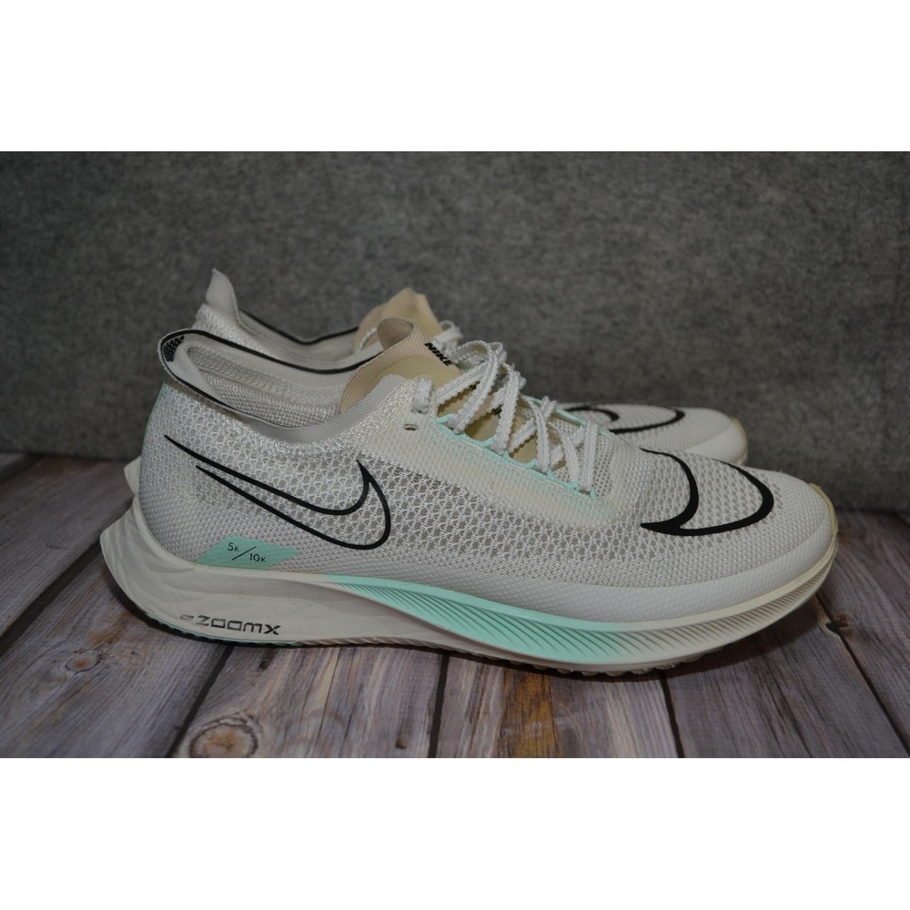 Nike ZoomX Streakfly Shoes Mens 7.5 White Racing‎ Running Sneakers FV0166-101